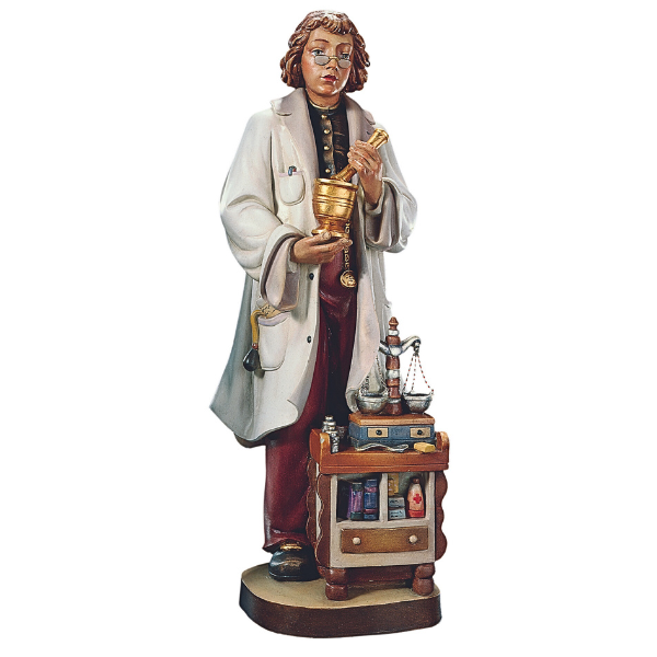 Apotheker_holzgeschnitzt_coloriert