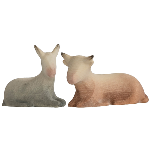 Aramkrippe_aquarell_Ochs_Esel