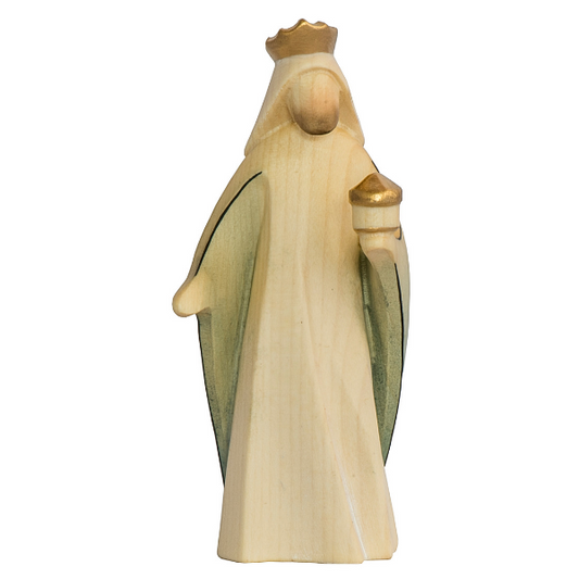 Aramkrippe_color_Koenig stehend