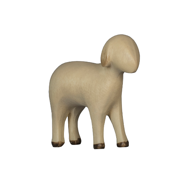 Aramkrippe_gebeizt_Schaf