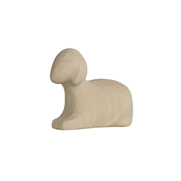 Aramkrippe_natur_Schaf liegend
