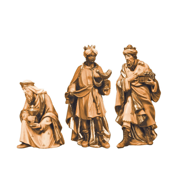 Die Heiligen Drei Koenige_holzgeschnitzt_gebeizt