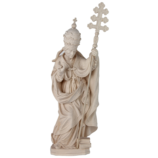 Heiliger Papst_holzgeschnitzt_naturbelassen