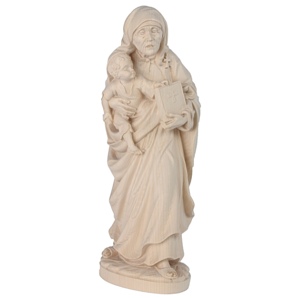 Heilige Mutter Teresa_holzgeschnitzt_naturbelassen