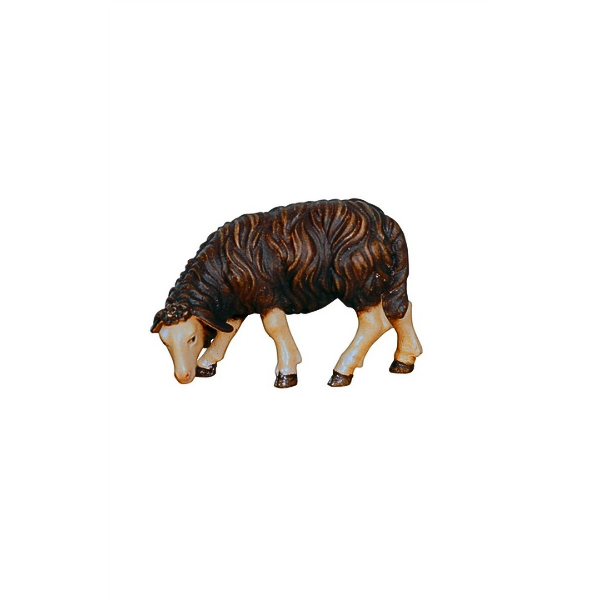 Holzschnitzerei_Schaf grasend_color_schwarz