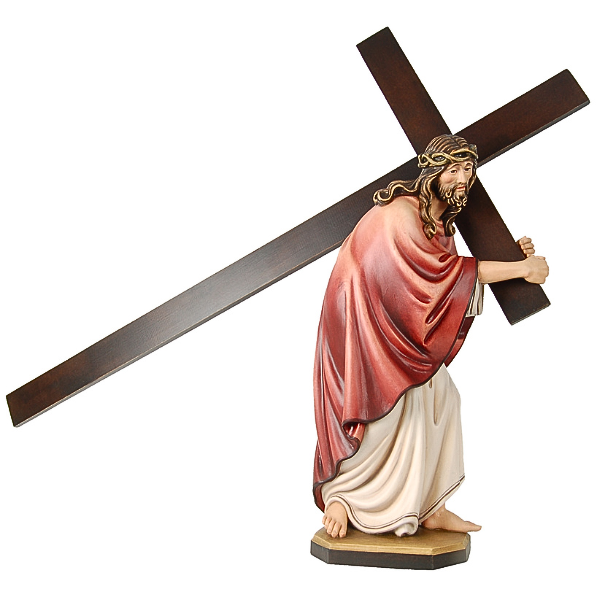 Jesus_Kreuztraeger_holzgeschnitzt_handbemalt