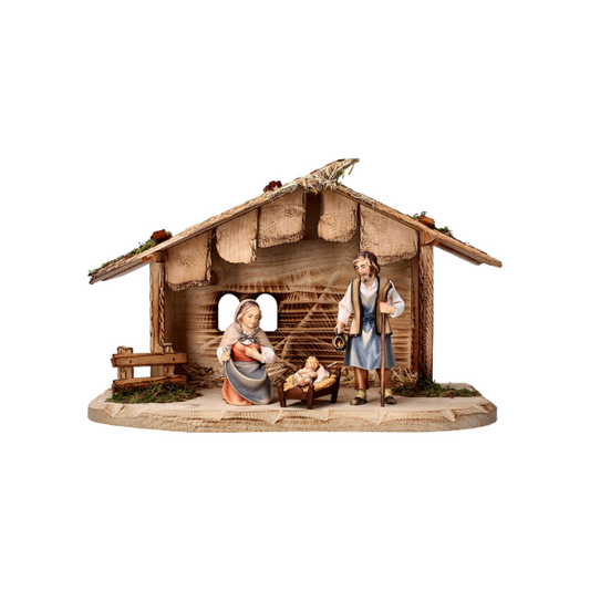 Krippenset1 hirtenkrippe holzgeschnitzt color