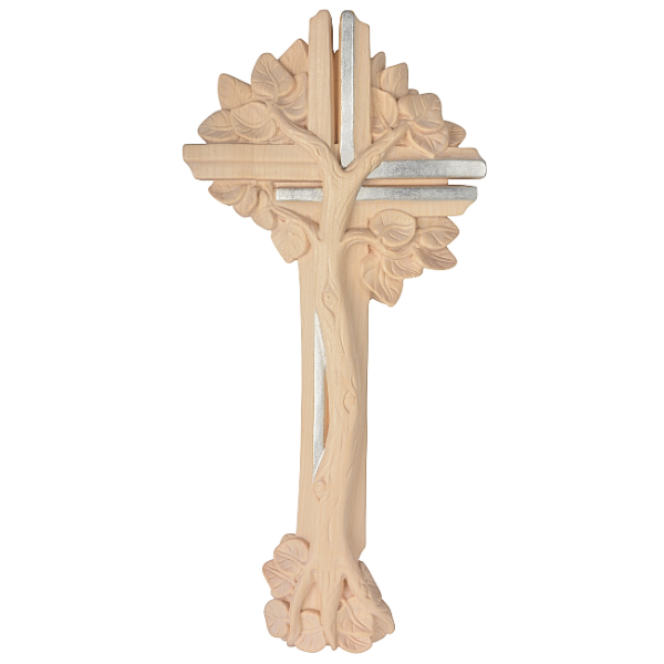 Lebenskreuz_holzgeschnitzt_natur_silber