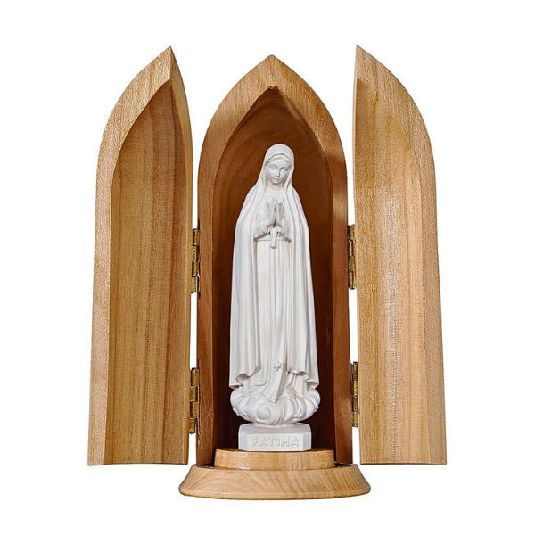 Madonna Fatima Nische_natur
