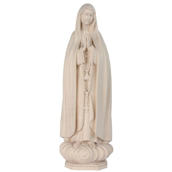 Madonna Fatima_holzgeschnitzt_natur