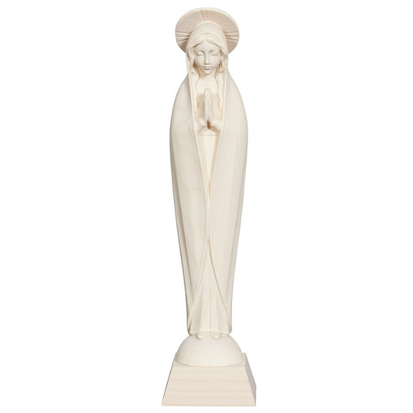 Madonna Fatima_holzgeschnitzt_natur