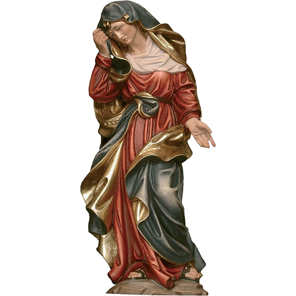 Madonna adolorata_holzgeschnitzt_coloriert
