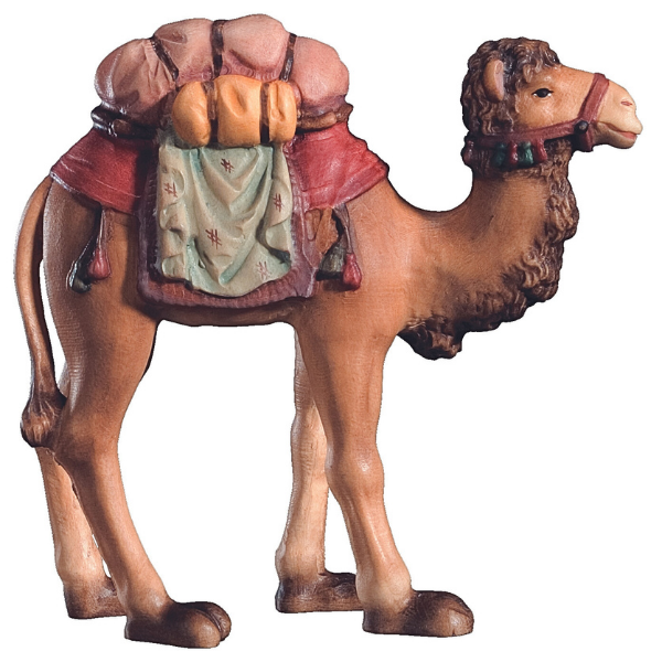 Orientalische Krippe_Kamel mit Gepaeck_color
