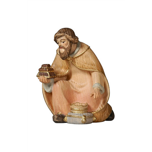 Pema Krippe_geschnitzt_Koenig color