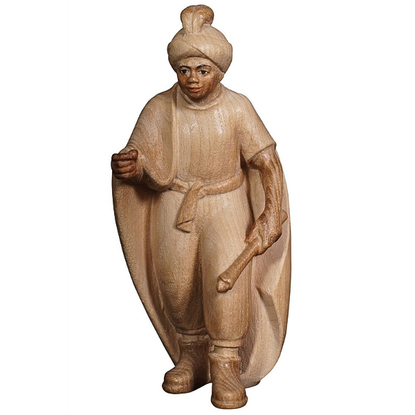 Pema Krippe_geschnitzt_Treiber_gebeizt