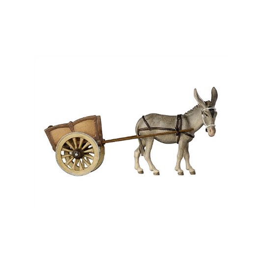 Donkey with cart rainell