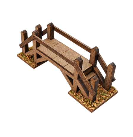 Rabbit hutch for a nativity scene
