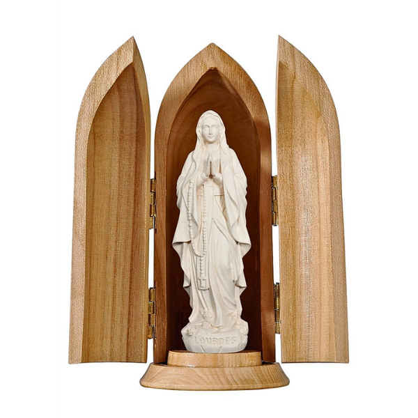 Madonna Lourdes_geschnitzt_natur