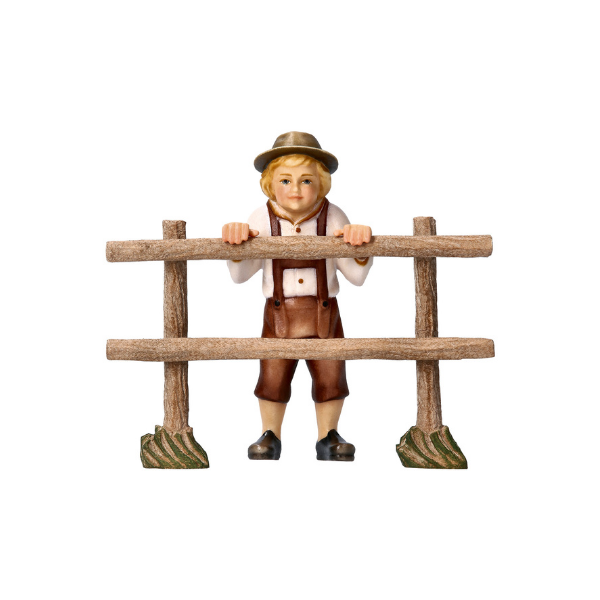 hirt zaun hirtenkrippe holzgeschnitzt color